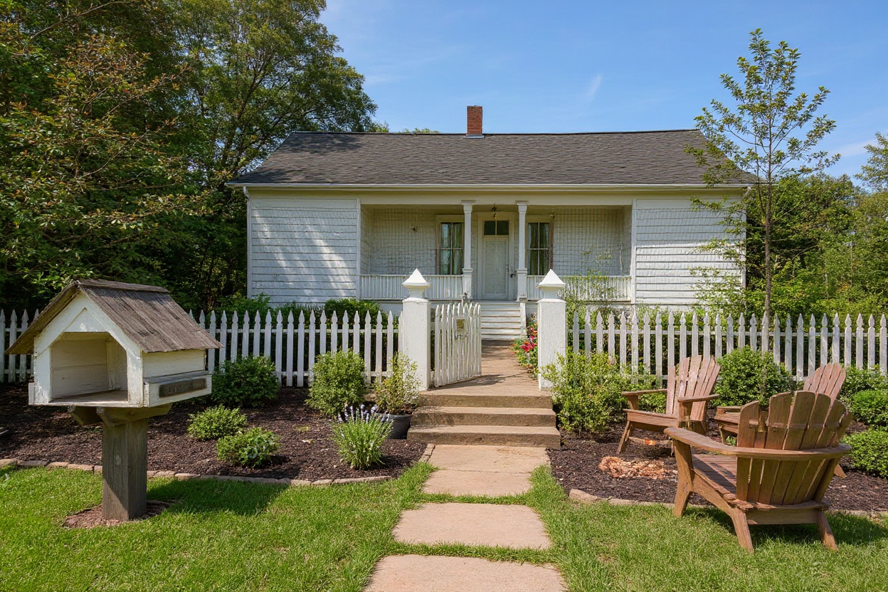 Zen AI room design for Outdoor Garden