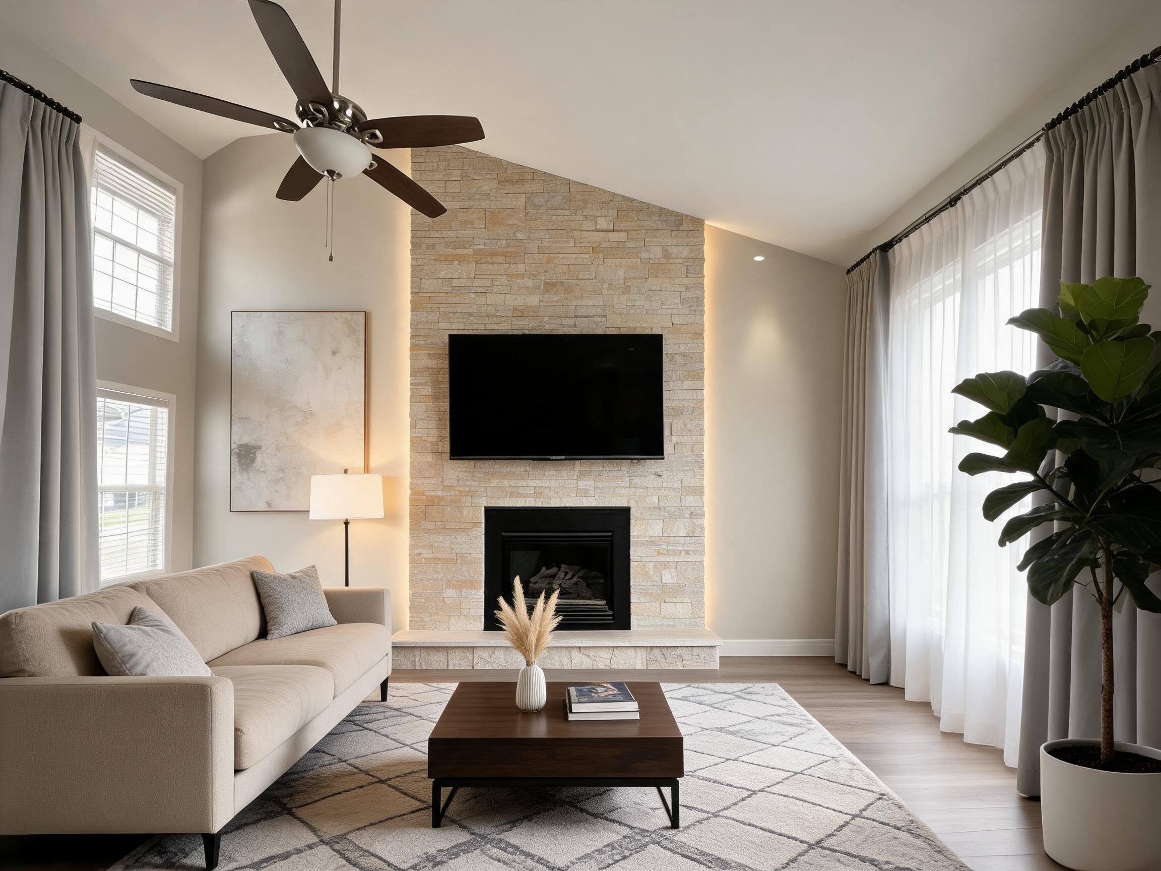Modern AI design result for Living Room