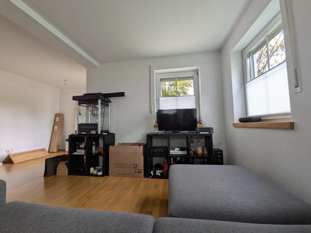 Original Living Room photo before Modern remodel plan