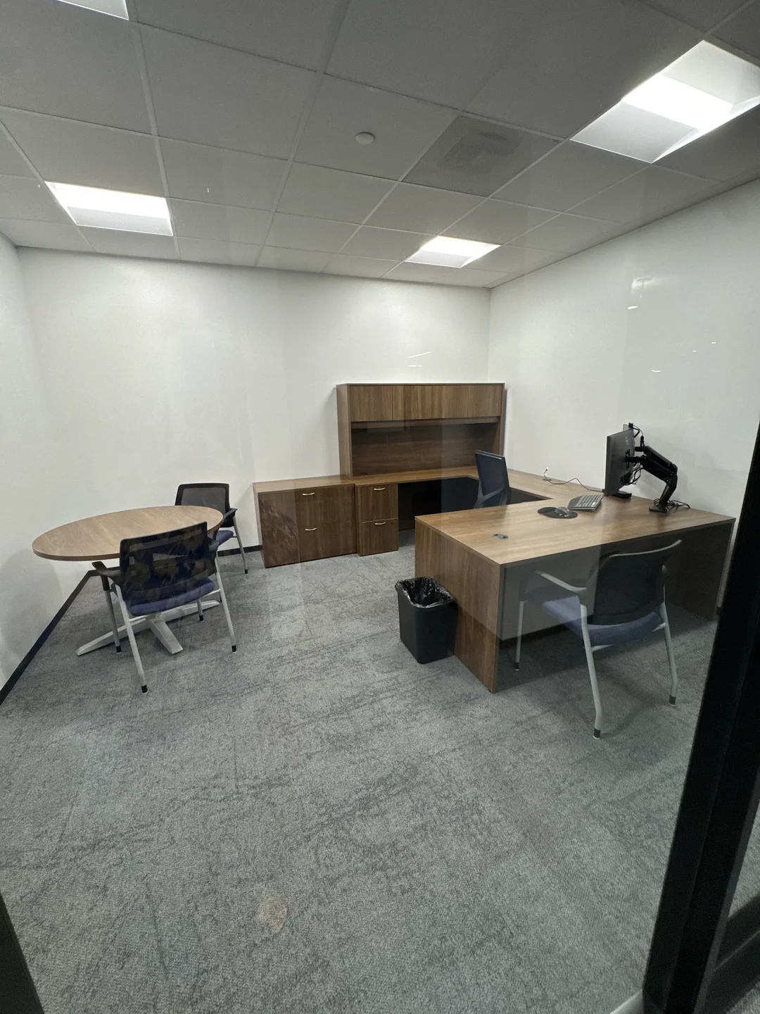 Original Office before Contemporary AI room redesign