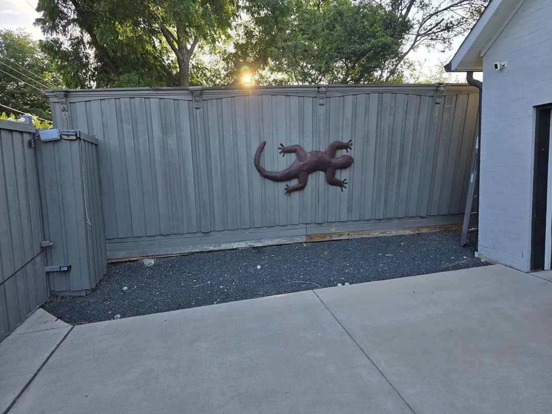 Original Backyard before Modern AI redesign